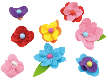 Felt Flower Headwear / Diadema Floral / manualidades