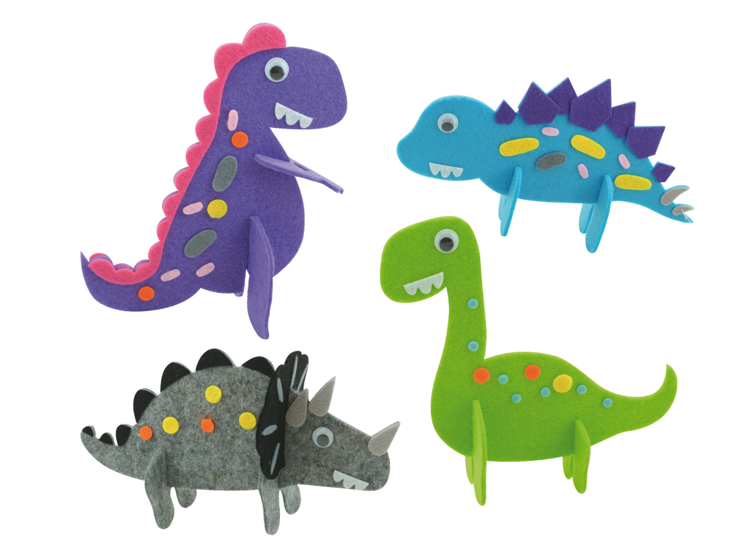 My First Felt Dinosaurs / Mis primeros dinosaurios de fieltro / manualidades