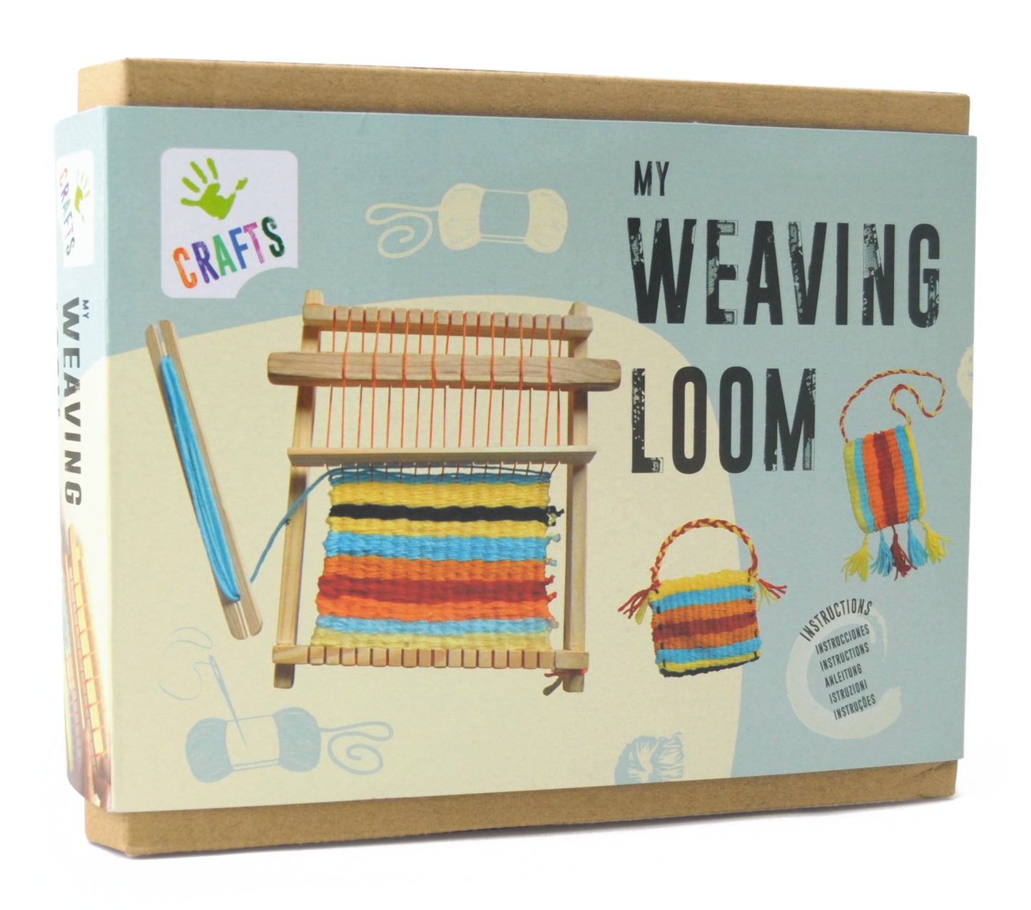 MY WEAVING LOOM / MI TELAR / manualidades / tejer