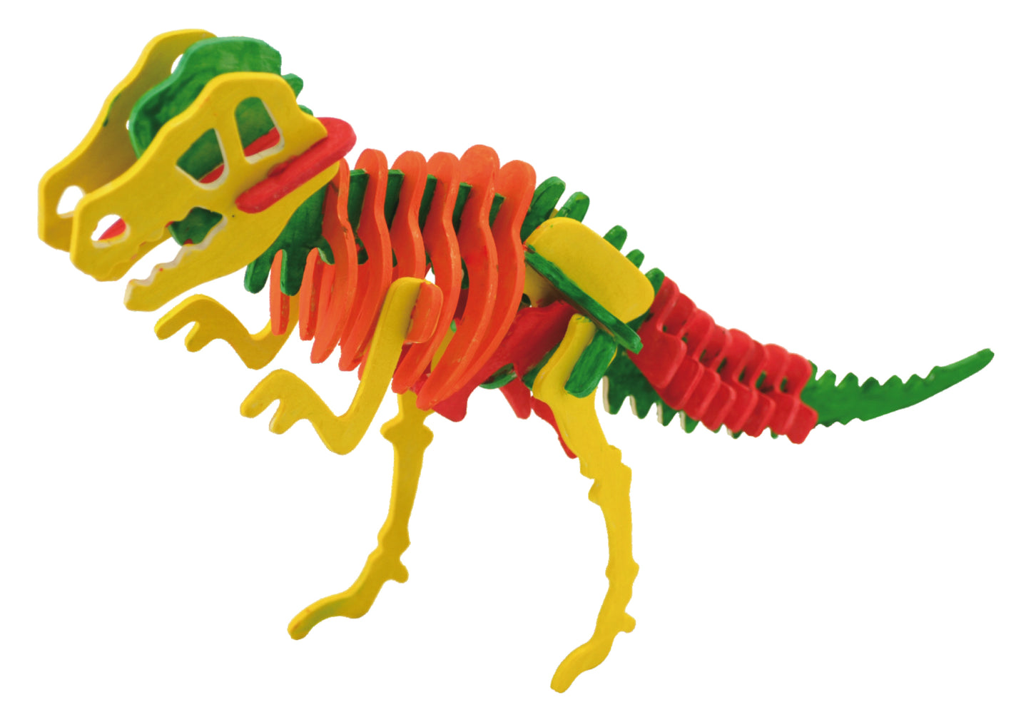 DIMOSAUR SKELETON MODEL / ESQUELETO DE DINOSAURIO DE MADERA / steam / stem / manualidades