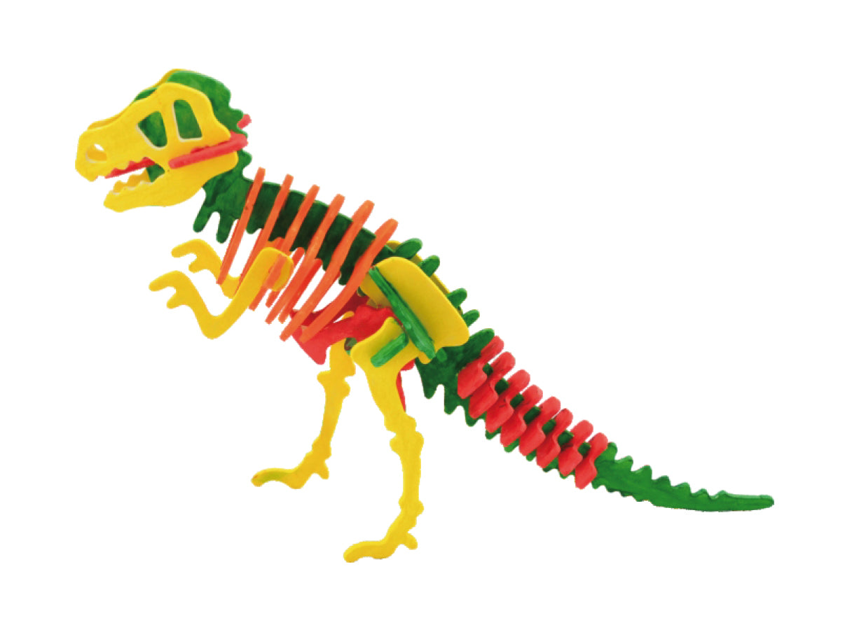 DIMOSAUR SKELETON MODEL / ESQUELETO DE DINOSAURIO DE MADERA / steam / stem / manualidades