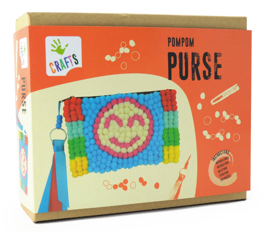 Pompom Purse / Haz tu propio monedero con pompones / manualidades