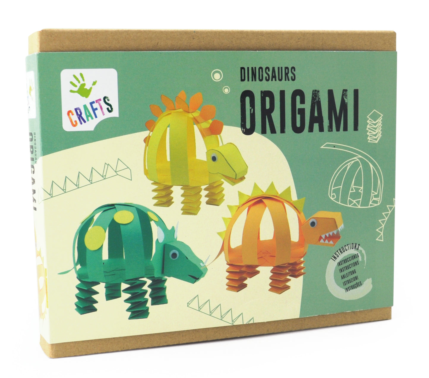 DINOSAURS ORIGAMI / DINOSAURIOS DE ORIGAMI / manualidades