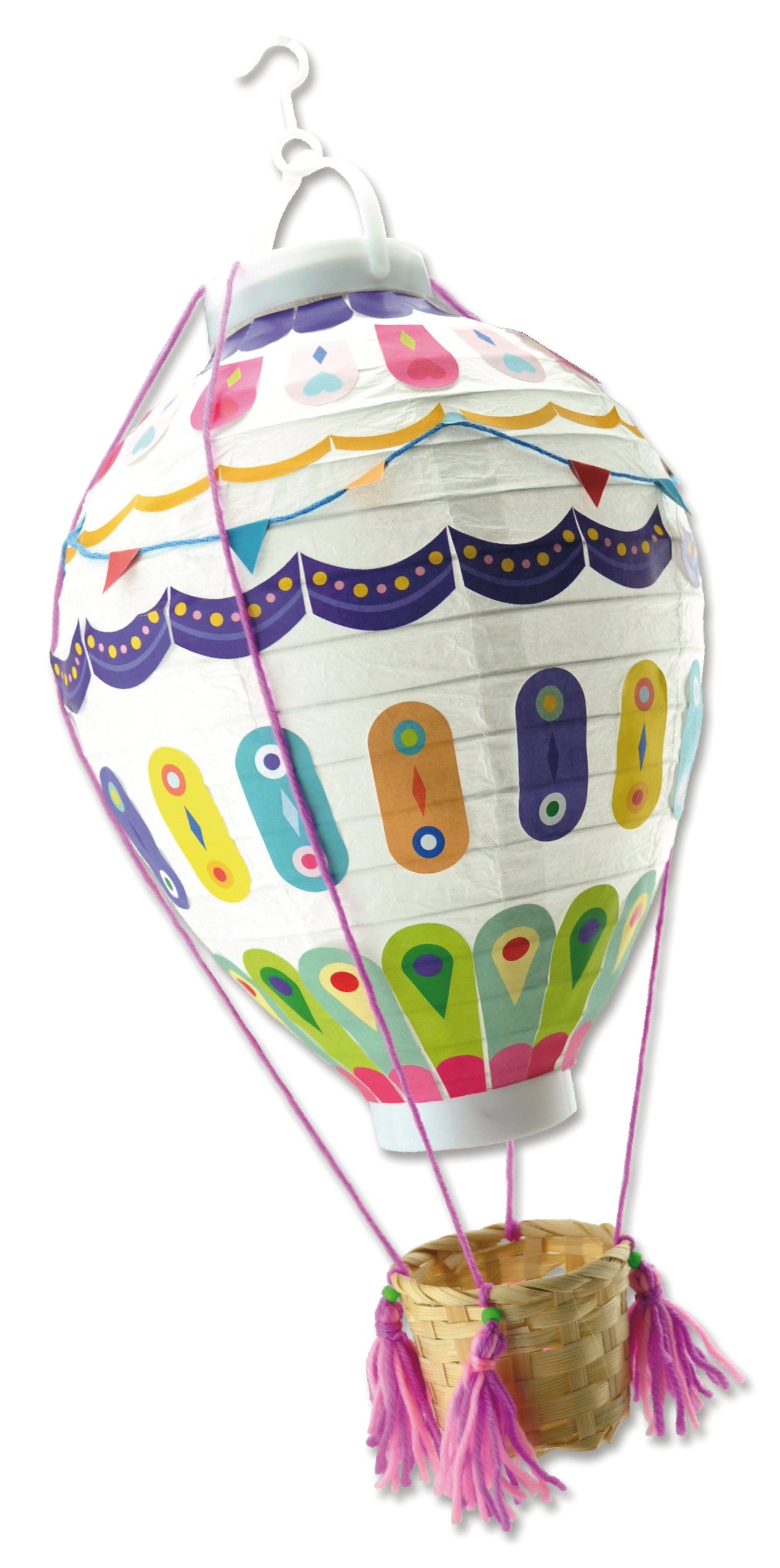 HOT AIRBALLON LANTERN / LINTERNA GLOBOAEROSTATICO / manualidades / steam / stem / globo con luz