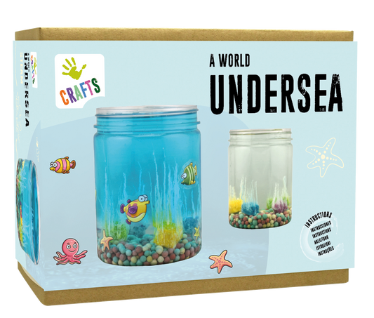 A World Undersea / Un mundo bajo el agua / manualidades / steam / stem / ciencias