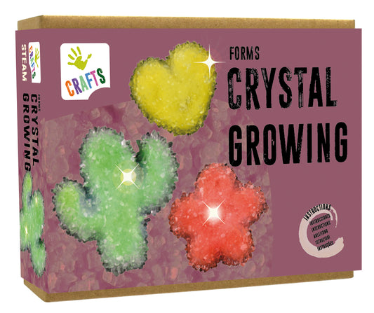 Forms Crystal Growing / Haz crezer cristales con formas / manualidades / steam / stem / cristalización