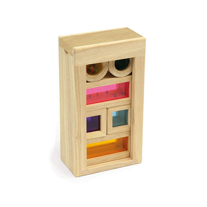 NEW RAINBOW SOUND BLOCKS / Formas Geométricas Translúcidas con Sonidos