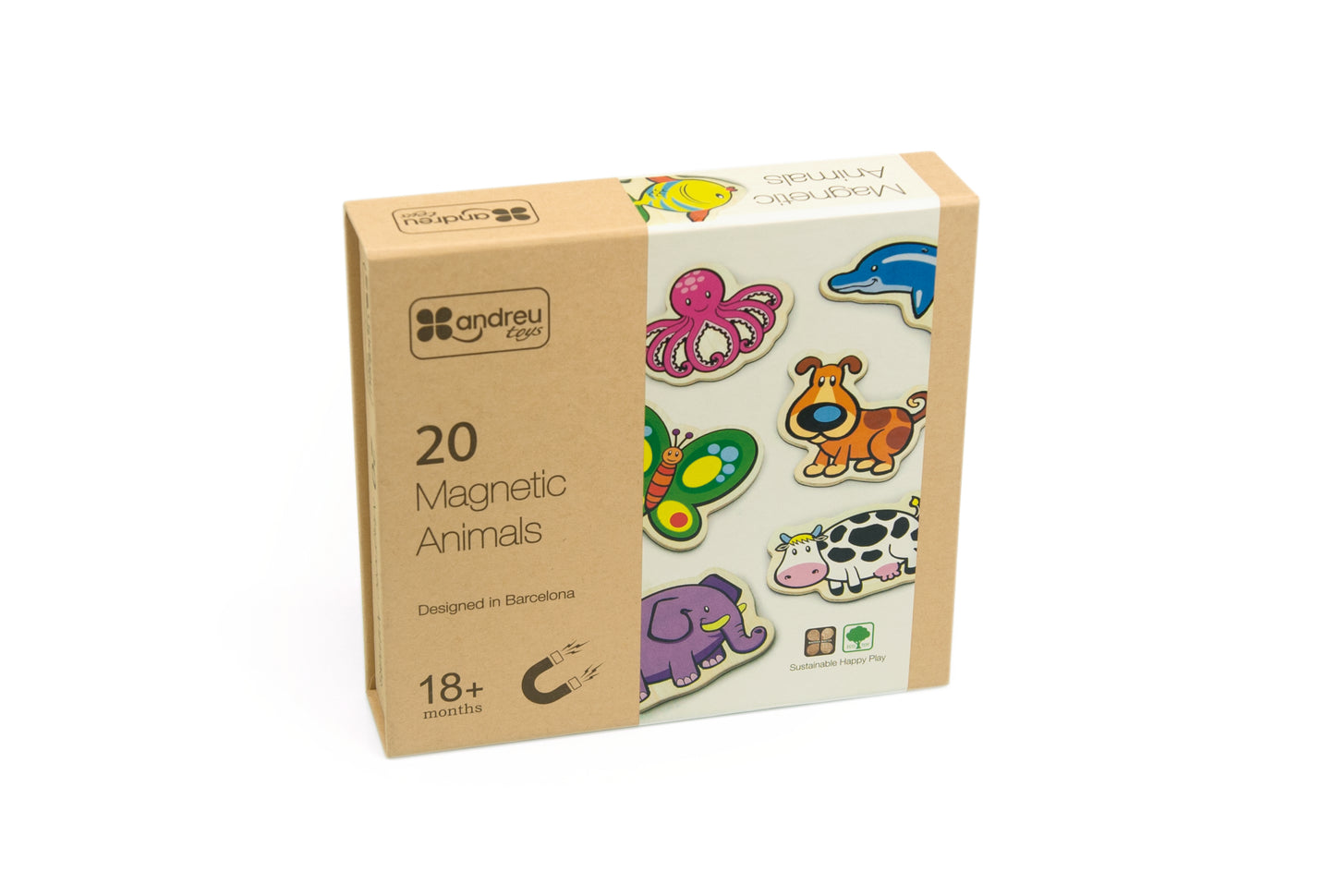 20 ANIMALES MAGNÉTICOS / 20 MAGNETIC ANIMALS / imanes