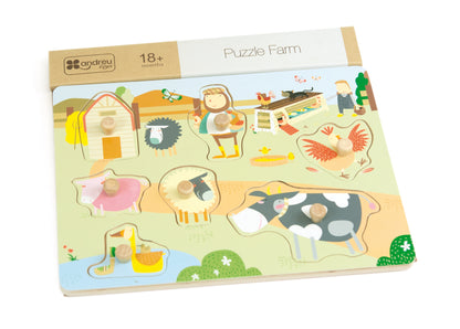 ENCAJE DE MADERA GRANJA / PUZZLE FARM