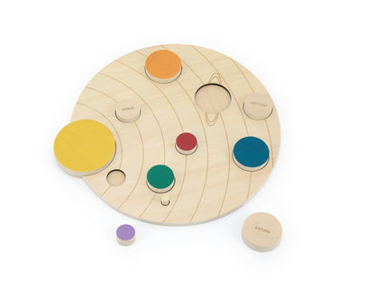 Solar System Puzzle / Puzzle Sistema Solar / encajes / planetas