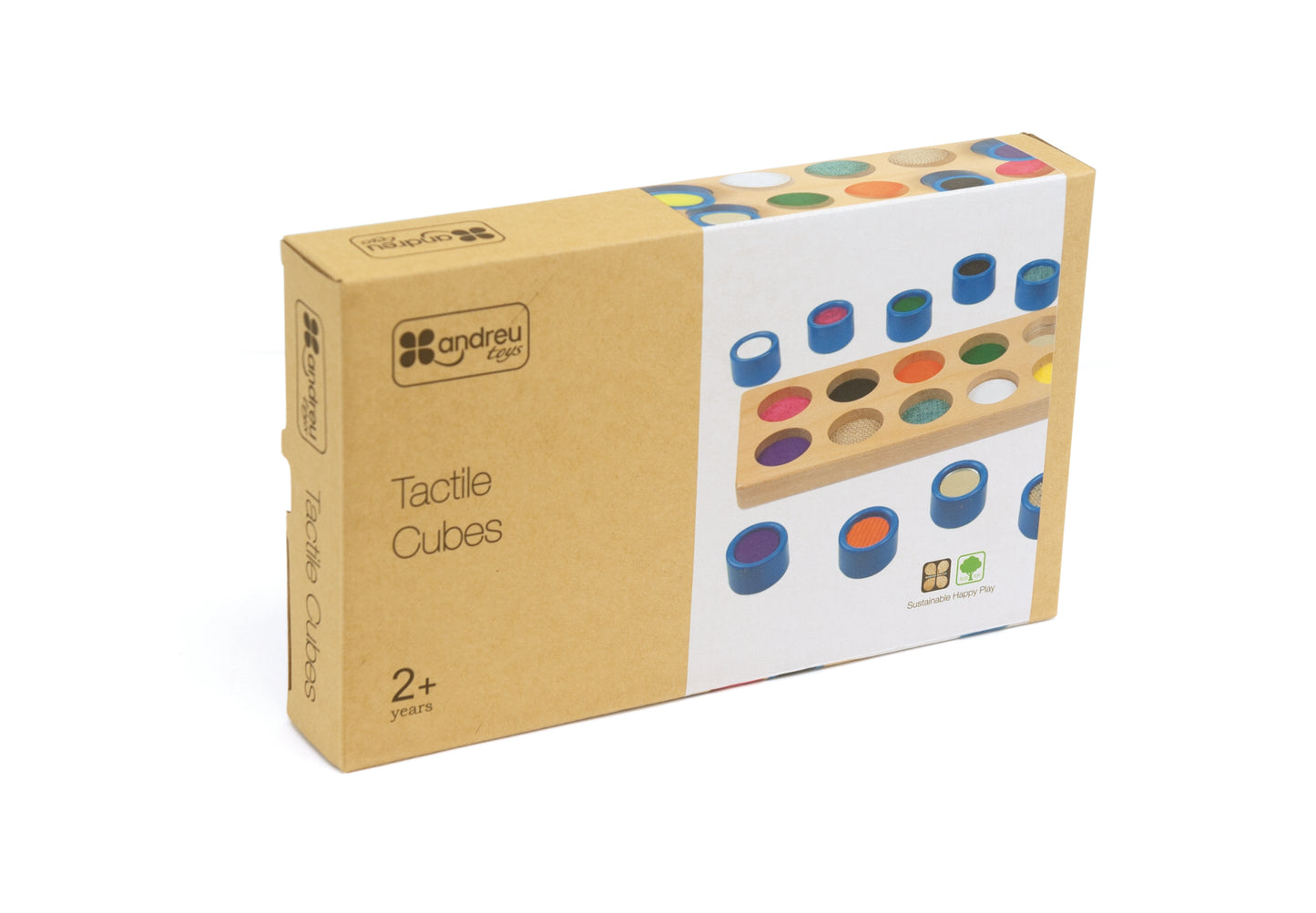 Tactile Cubes / piezas con texturas / encajar / juego inclusivo