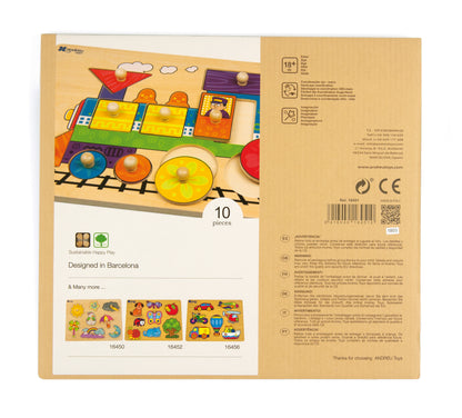 Puzzle train / Puzzle tren / encajes