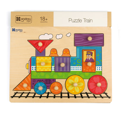 Puzzle train / Puzzle tren / encajes