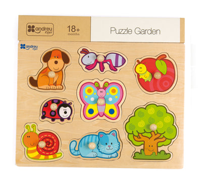 PUZZLE GARDEN / PUZZLE JARDÍN / encajes / animales, insectos