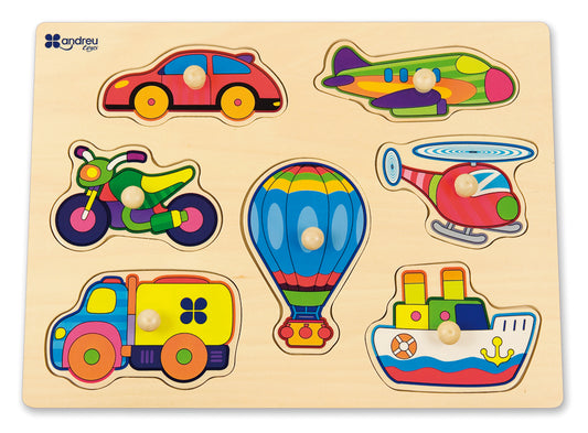 PUZZLE  TRANSPORT / PUZZLE TRANSPORTE / encajes / vehiculos