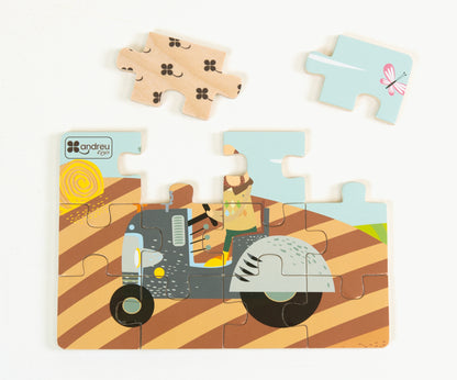 4 Puzzles - Diorama Transport / 4 Puzzles - Diorama Transporte