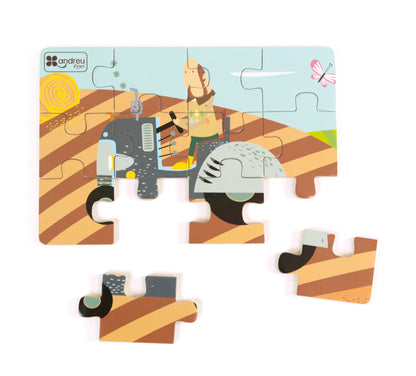 4 Puzzles - Diorama Transport / 4 Puzzles - Diorama Transporte