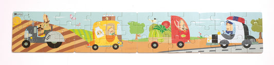 4 Puzzles - Diorama Transport / 4 Puzzles - Diorama Transporte