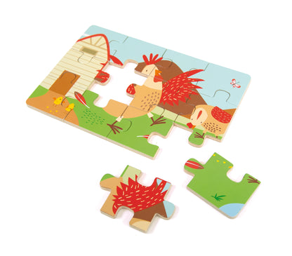 4 Puzzles - Diorama Farm / 4 Puzzles - Diorama Granja