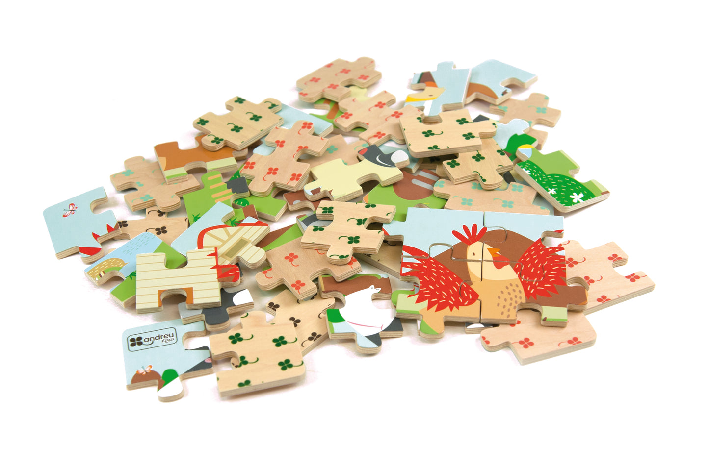 4 Puzzles - Diorama Farm / 4 Puzzles - Diorama Granja