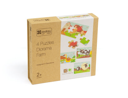 4 Puzzles - Diorama Farm / 4 Puzzles - Diorama Granja