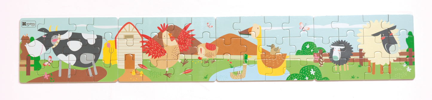 4 Puzzles - Diorama Farm / 4 Puzzles - Diorama Granja