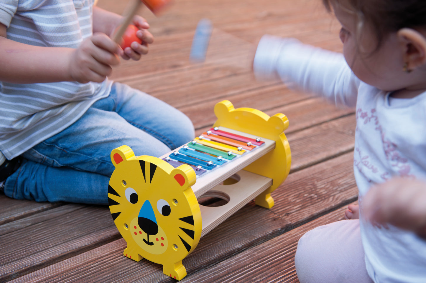 Hit & Xylophone Tiger / Xilofono tigre / juguete musical / infantil