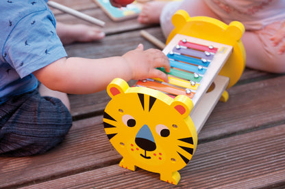 Hit & Xylophone Tiger / Xilofono tigre / juguete musical / infantil