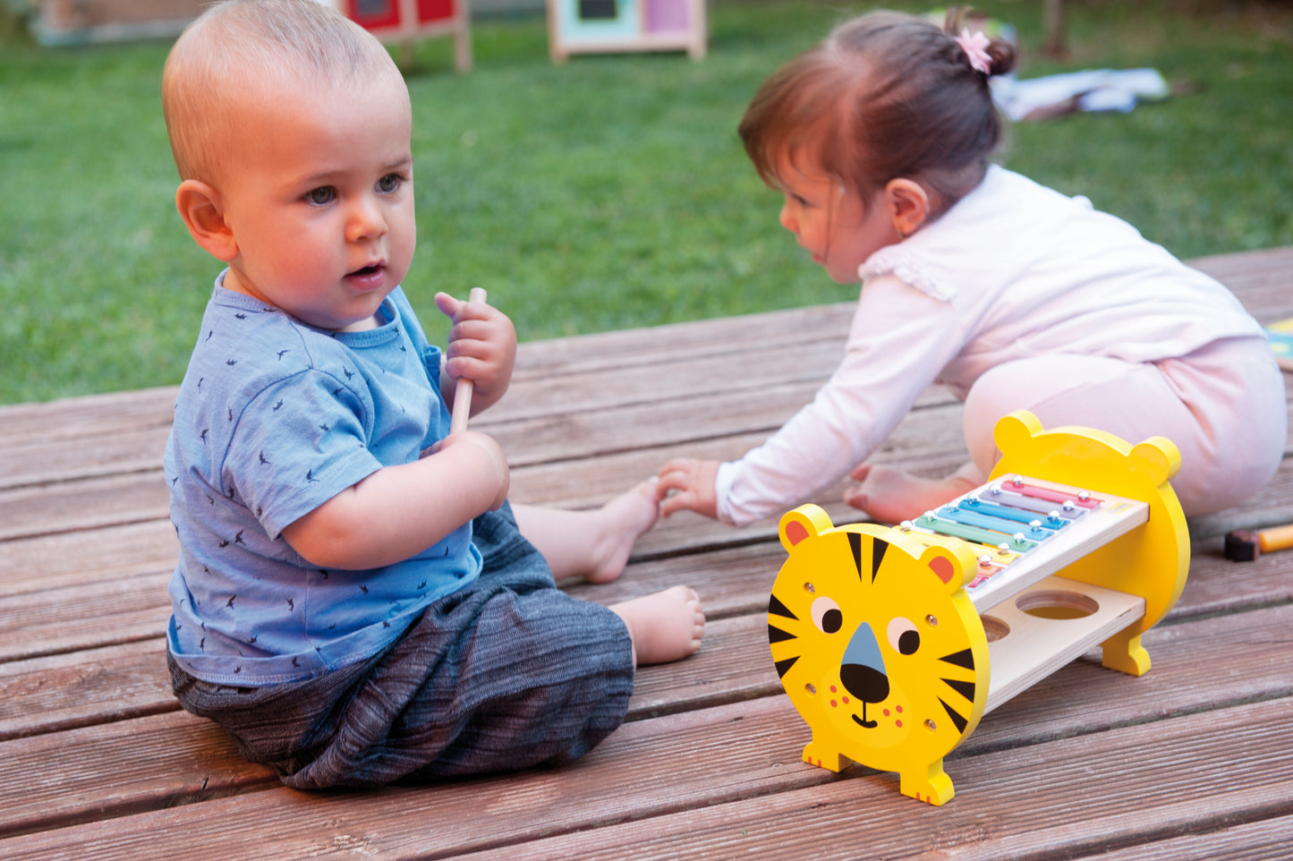 Hit & Xylophone Tiger / Xilofono tigre / juguete musical / infantil