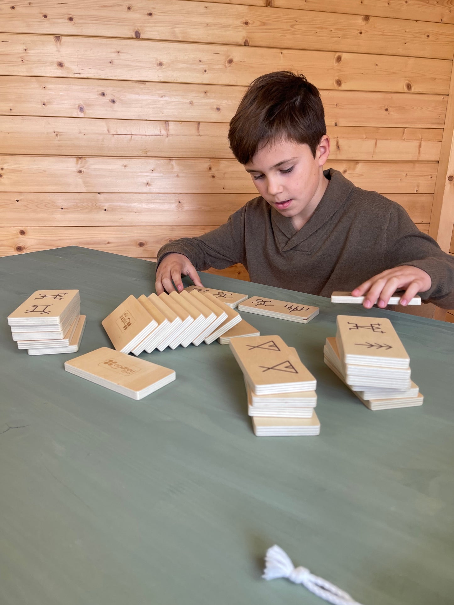 DOMINÓ DE MADERA ANTIGUO / ANCIENT DOMINO / domino gigante