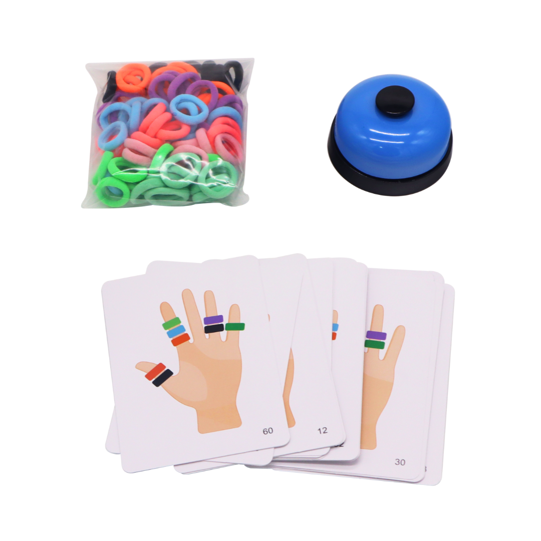 RINGS GAME / Juego de los anillos / Juego de colores y coordinación / Juego educativo de rapidez