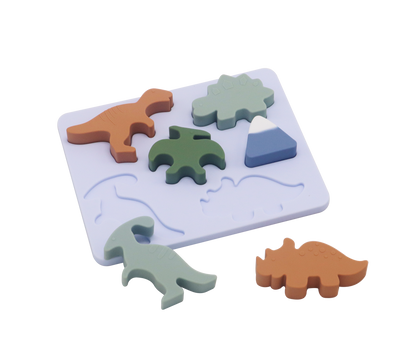 encaje silicona dinosaurios