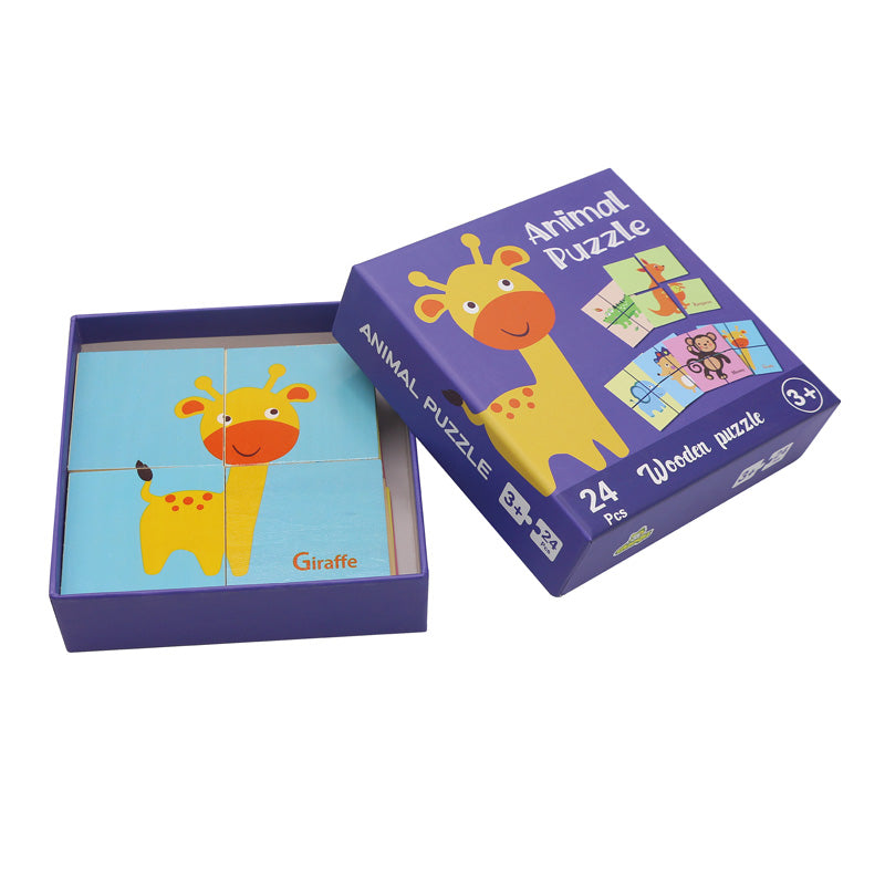 Wooden Animal Puzzle / Puzzle Madera Animales