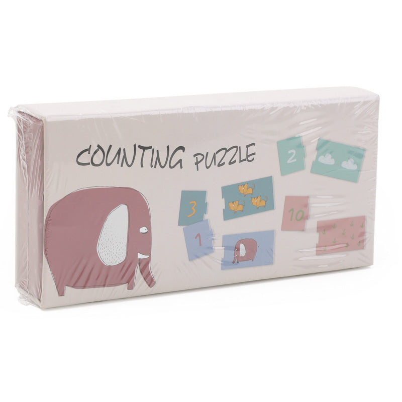 Counting Puzzle 1-10 / Cuenta y associa por color Puzzle