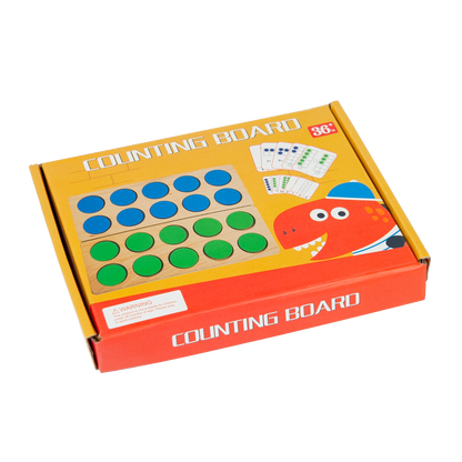 TOKENS COUNTING BOARD / Tablero para operaciones matemáticas / sumar, restar, dividir y multiplicar