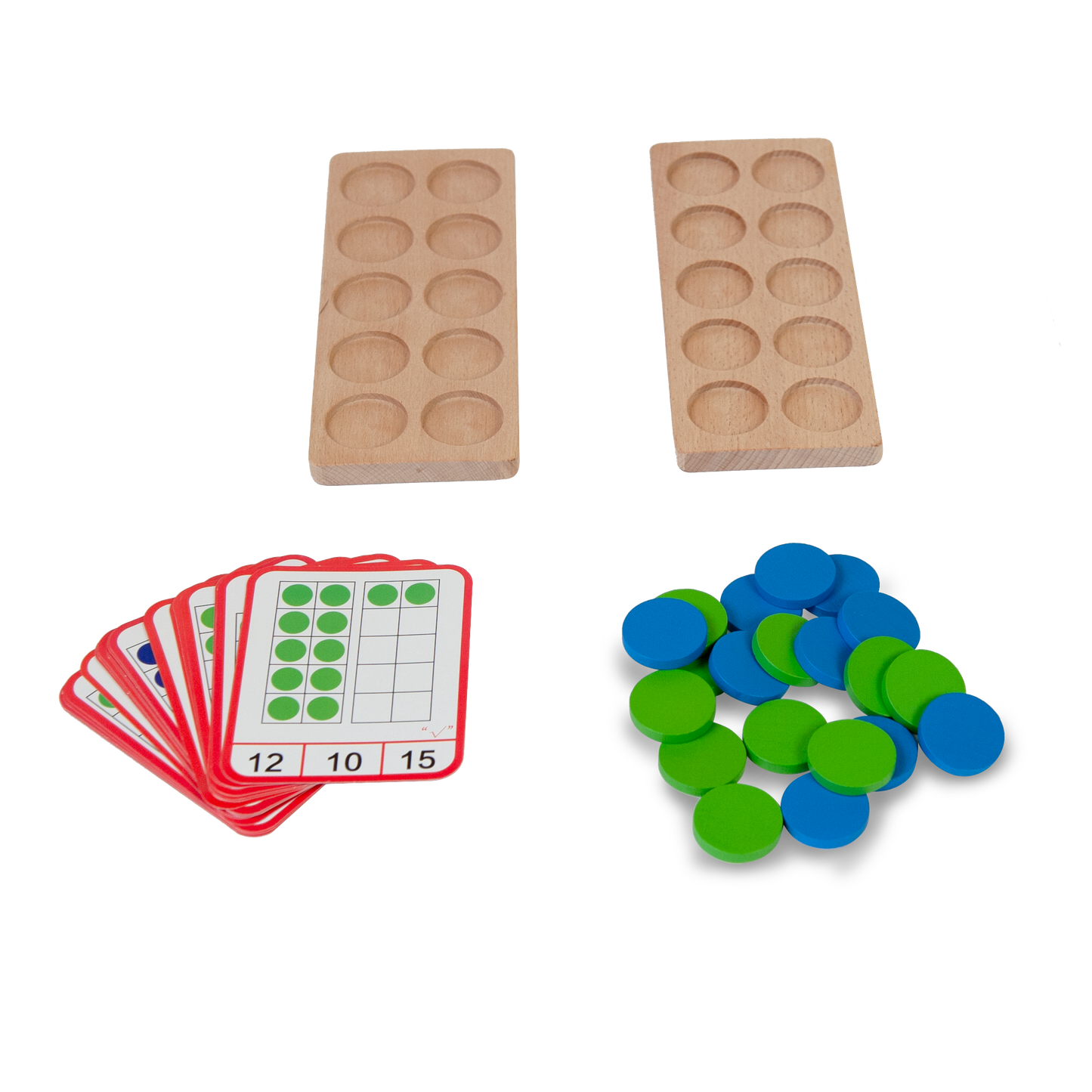 TOKENS COUNTING BOARD / Tablero para operaciones matemáticas / sumar, restar, dividir y multiplicar