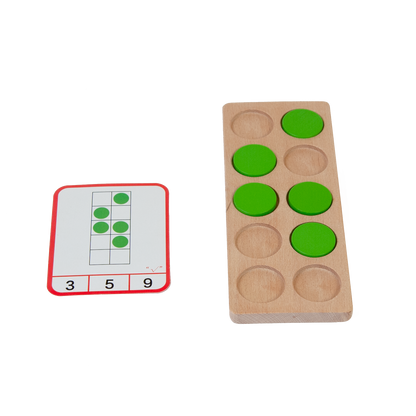 TOKENS COUNTING BOARD / Tablero para operaciones matemáticas / sumar, restar, dividir y multiplicar