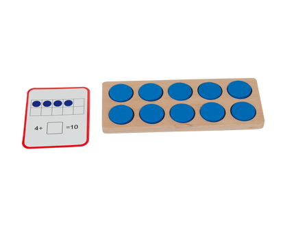 TOKENS COUNTING BOARD / Tablero para operaciones matemáticas / sumar, restar, dividir y multiplicar