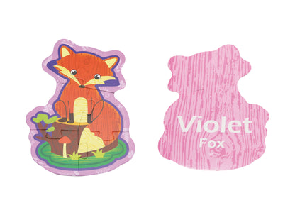My Best Puzzle - Forest Animals / Puzzles gigantes de animales