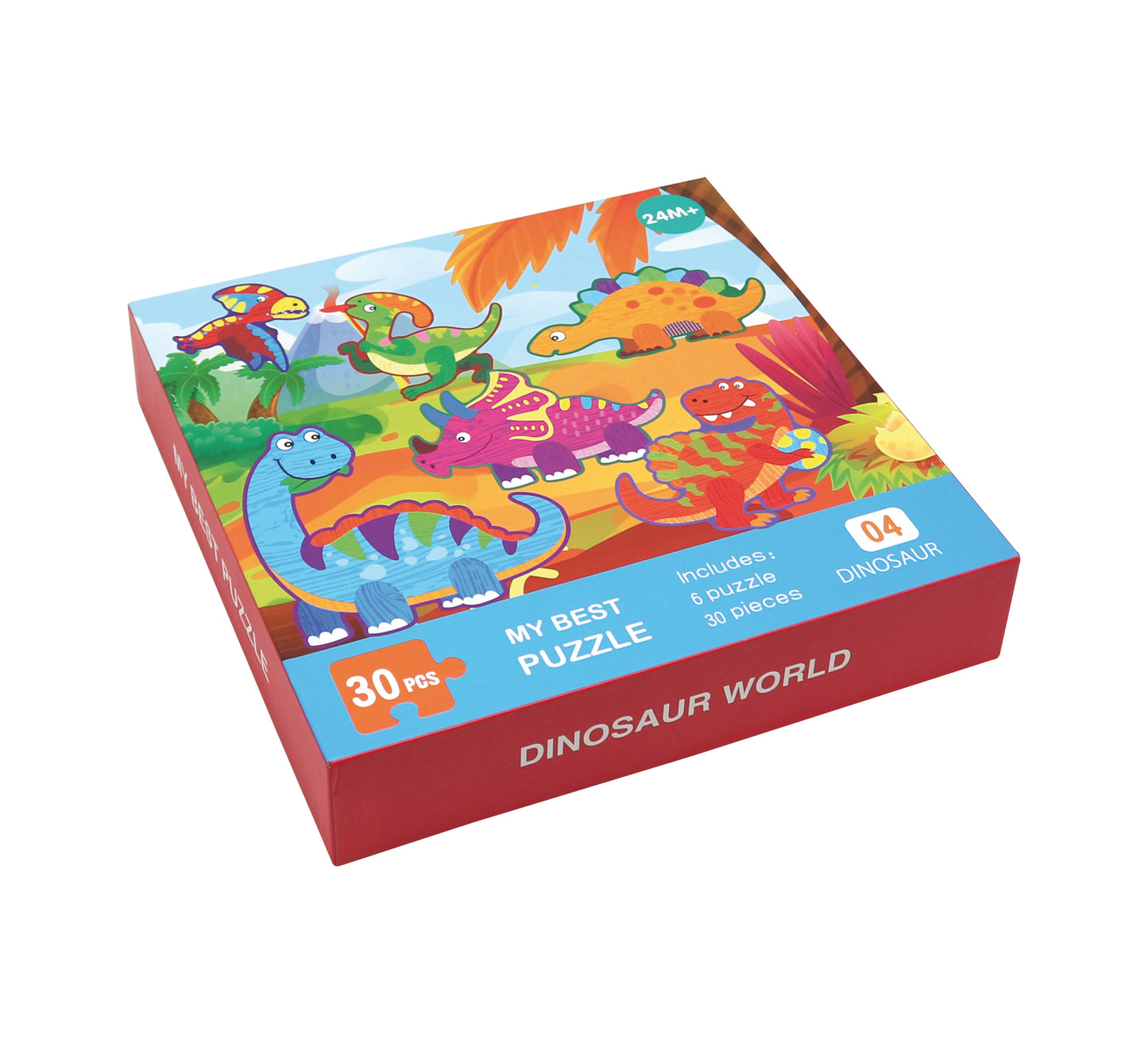 My Best Puzzle - Dinosaur / Puzzles gigantes de dinosaurios