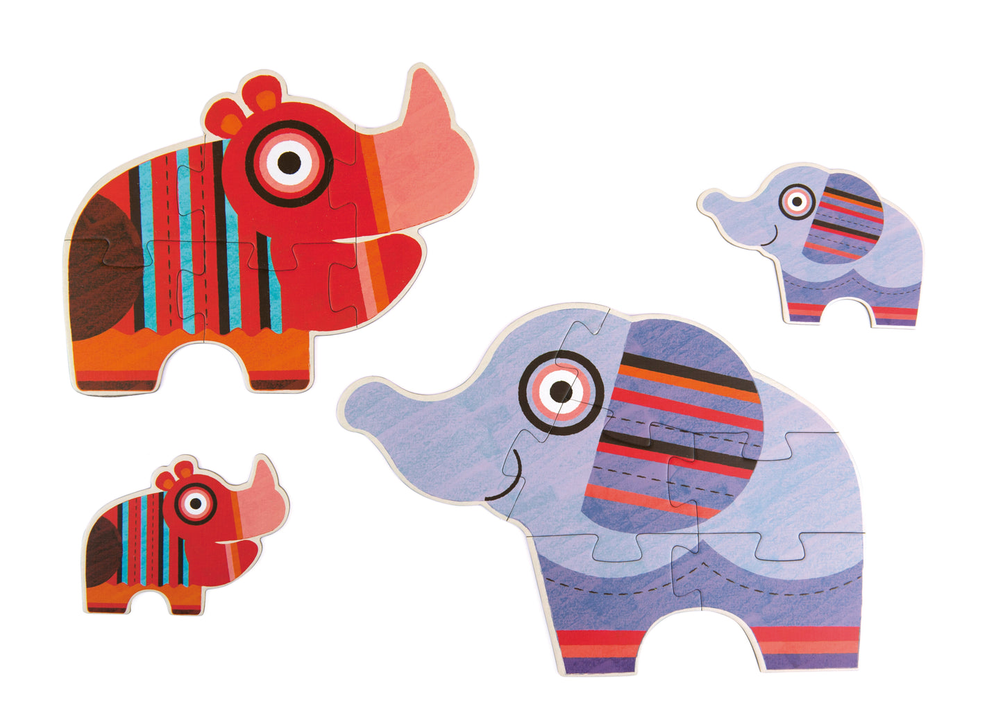 My First Puzzle - Animal / Puzzle Progresivo Animales selva