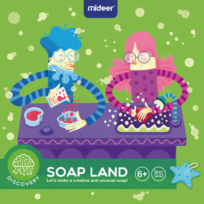 Soap Land / Haz tu propio jabón! / experimentos / steam / stem / jabones