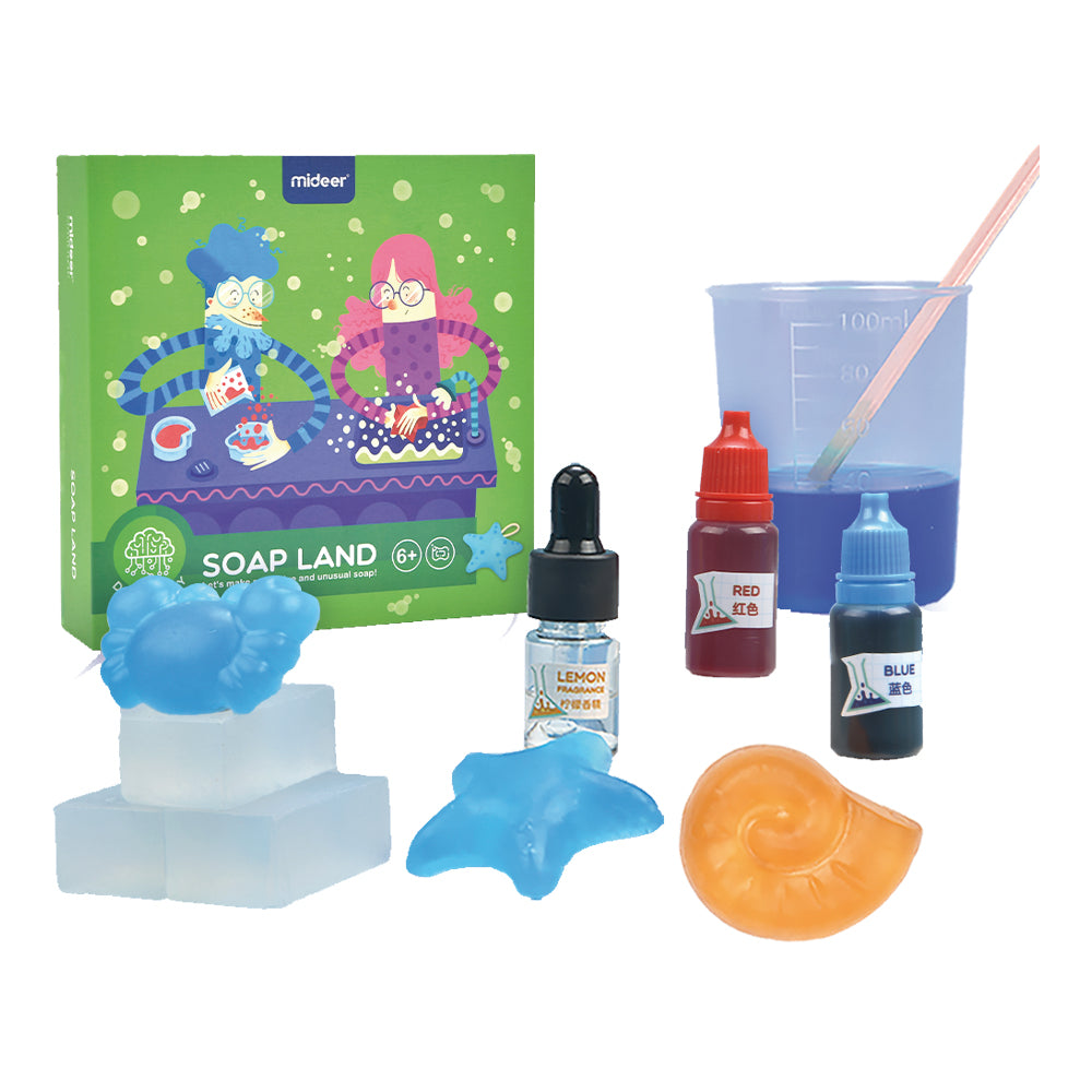 Soap Land / Haz tu propio jabón! / experimentos / steam / stem / jabones