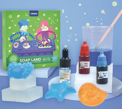 Soap Land / Haz tu propio jabón! / experimentos / steam / stem / jabones