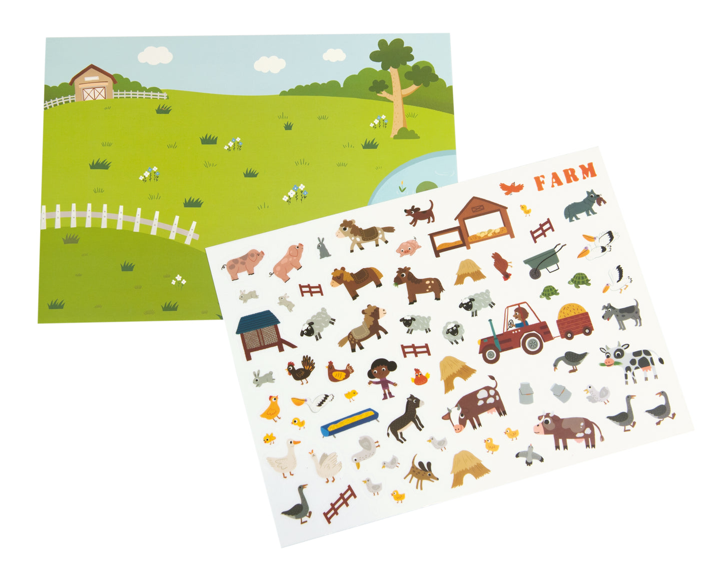 Reusable Stickers - Natural Animal / Pegatinas reutilizables de la naturaleza animal / adhesivos