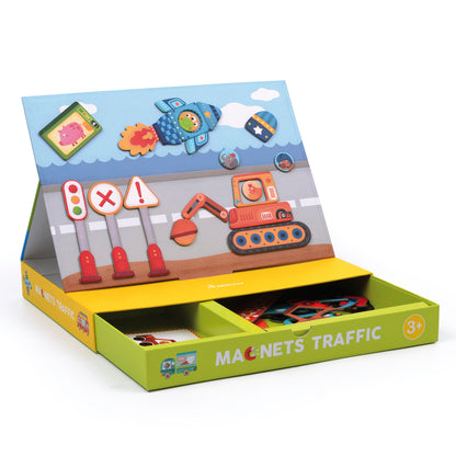 Magnets Traffic / Juego magnético del tráfico / juego magnético / imanes / vehiculos magneticos