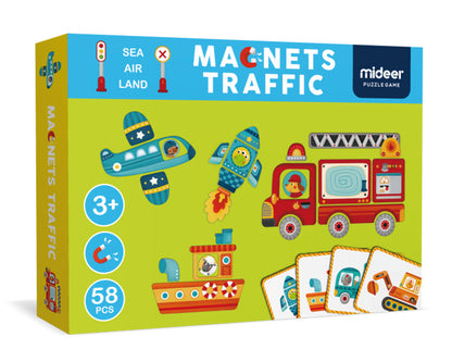 Magnets Traffic / Juego magnético del tráfico / juego magnético / imanes / vehiculos magneticos