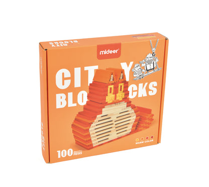 CITY BLOCKS - WARM COLOR / bloques para construcción