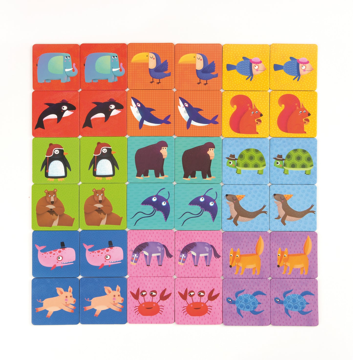 Memory Game Animal / Juego de memoria de animales