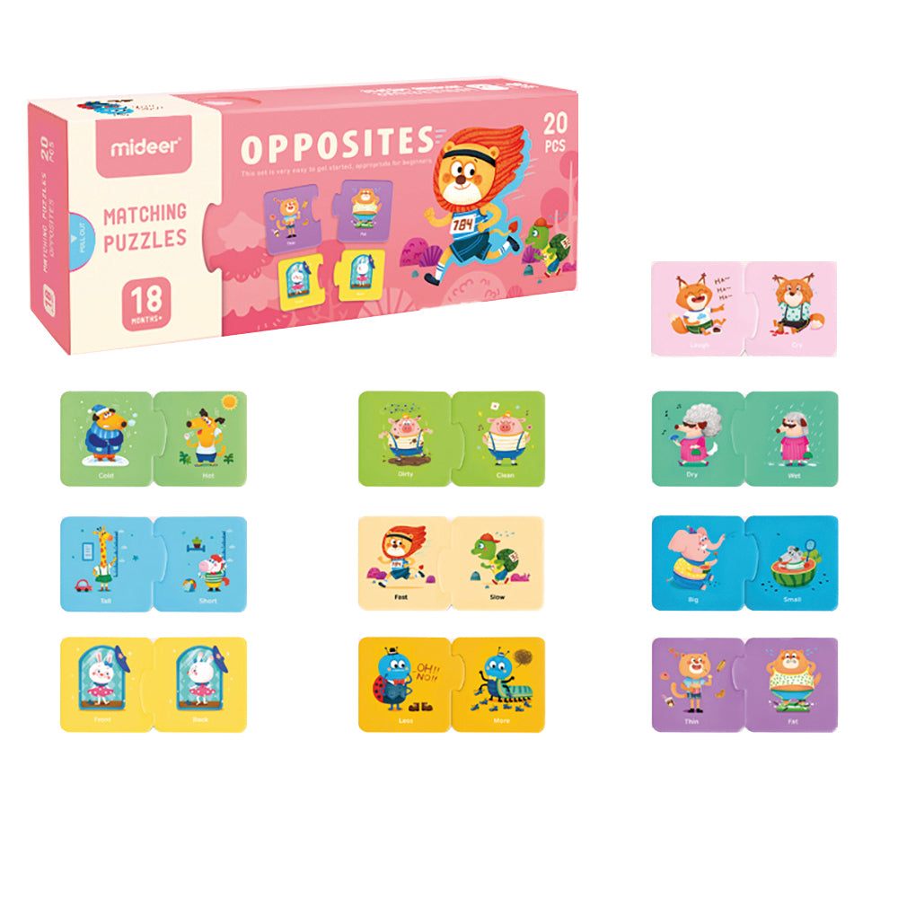 Matching Puzzles - Opposites / Puzzle - Junta los opuestos / emparejar